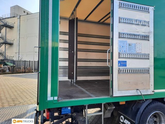 LKW mit Kofferaufbau MERCEDES-BENZ 1827 L ACTROS Koffer 7,35 m mit Tür + LBW 2t