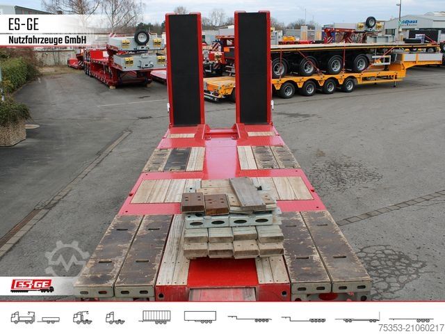 Tieflader-Sattelauflieger FAYMONVILLE Multimax Satteltieflader (2+2) - nachlaufgelenkt