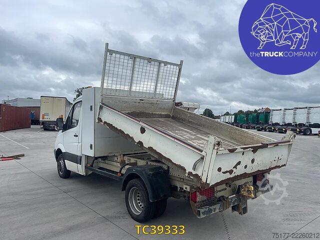 Tipper Mercedes-Benz Sprinter 513 benne et coffre ptra 7t