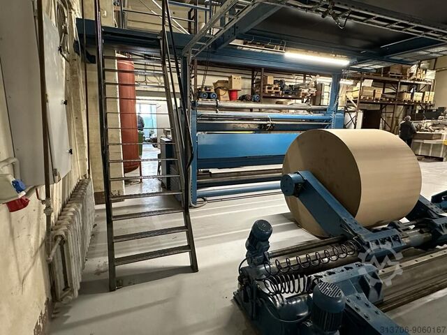 Kartonherstellung Single face / 2 ply- corrugator