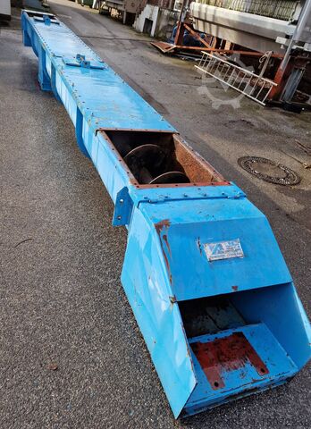 Förderschnecke ohne Motor IEM Fördertechnik 8,10m