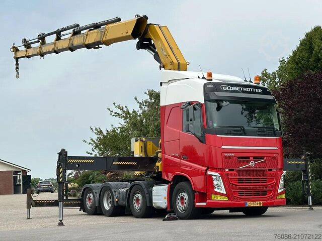 Standard tractor Volvo FH 500 !TRACTOR!!!CRANE/GRUE/HIAB 85TM!!TOP!EURO6
