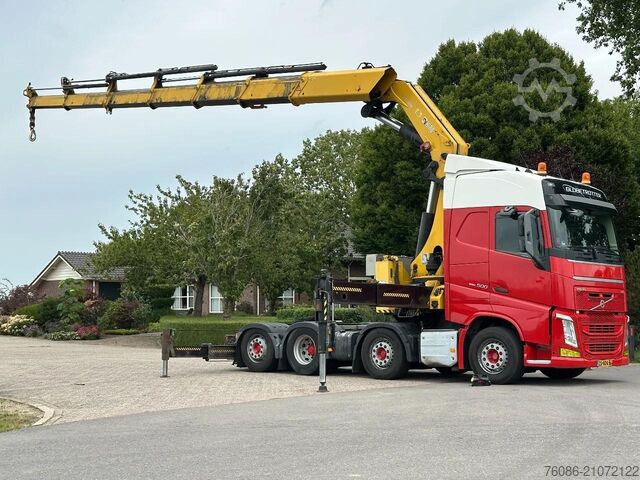 Standard tractor Volvo FH 500 !TRACTOR!!!CRANE/GRUE/HIAB 85TM!!TOP!EURO6