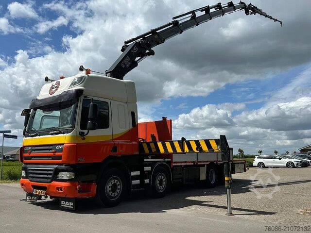 Kranwagen DAF CF 85 /410 !!8X2!!HIAB 47TM!!FLY-JIB!EURO5!!