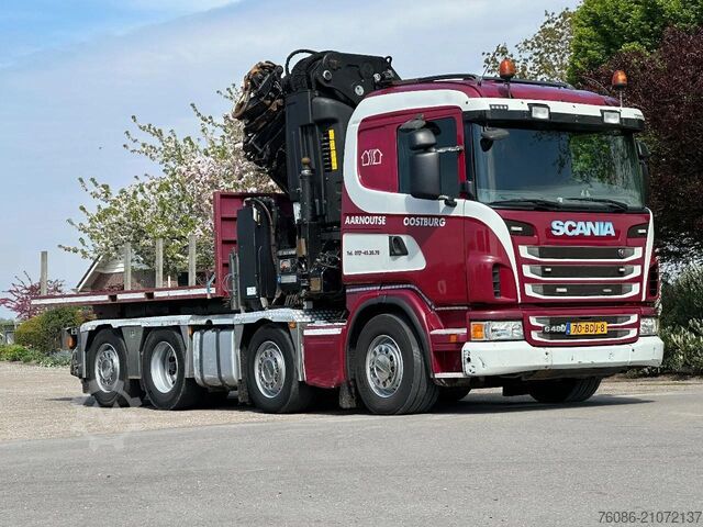 Standard tractor Scania G480 !!TRUCK/TRACTOR!!!CRANE/GRUE/HIAB 105TM!!T...