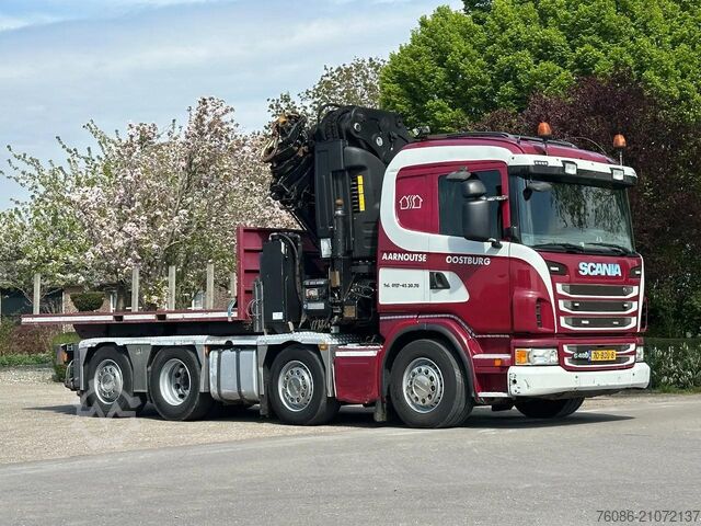 Standard tractor Scania G480 !!TRUCK/TRACTOR!!!CRANE/GRUE/HIAB 105TM!!T...