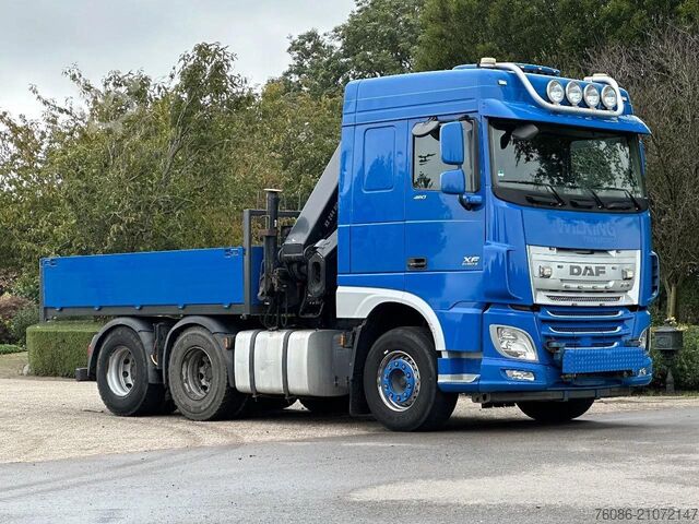 Kranwagen DAF XF 460 6x4!! HIAB 24TM CRANE/KRAN/TREKKER/BAKWA...