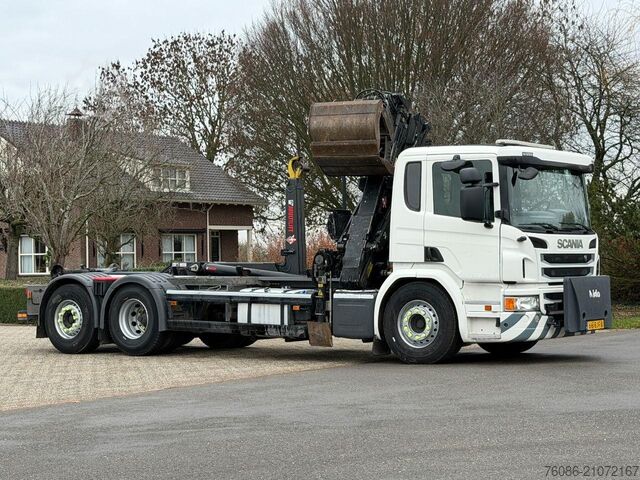 Hakenarmsystem Scania P320 Z-KRAAN/RADIO REMOTE!!HAAK!!TOP 2017!!EURO...
