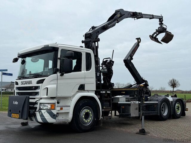 Hakenarmsystem Scania P320 Z-KRAAN/RADIO REMOTE!!HAAK!!TOP 2017!!EURO...