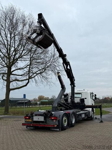 Hakenarmsystem Scania P320 Z-KRAAN/RADIO REMOTE!!HAAK!!TOP 2017!!EURO...