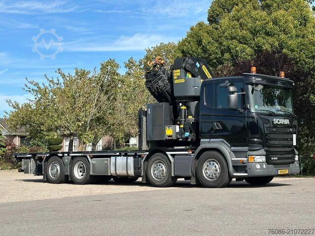 Kranwagen Scania R490 PALFINGER 92TM!! 2017!!ONLY 66TKM!!!NEW!!
