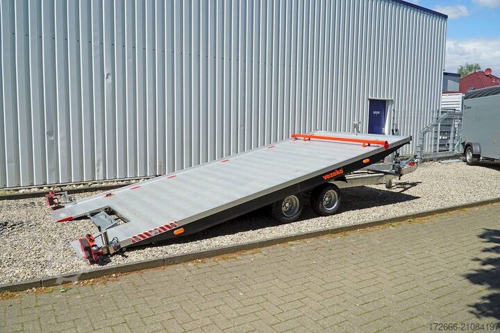 Autotransporter Vezeko IMOLA 30.43 RACE MASTER | HANDSEILWINDE 502X209CM 3000KG AUTOTRAILER