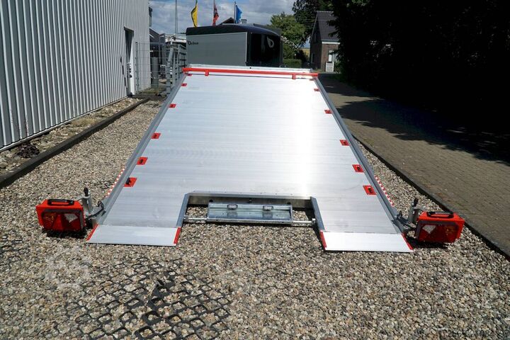 Autotransporter Vezeko IMOLA 30.43 RACE MASTER | HANDSEILWINDE 502X209CM 3000KG AUTOTRAILER