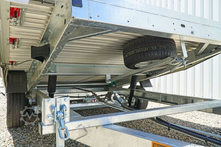 Autotransporter Vezeko IMOLA 30.43 RACE MASTER | HANDSEILWINDE 502X209CM 3000KG AUTOTRAILER