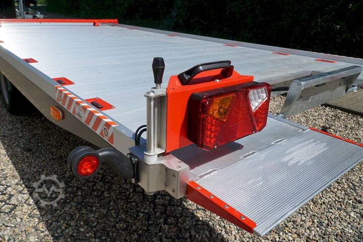 Autotransporter Vezeko IMOLA 30.43 RACE MASTER | HANDSEILWINDE 502X209CM 3000KG AUTOTRAILER