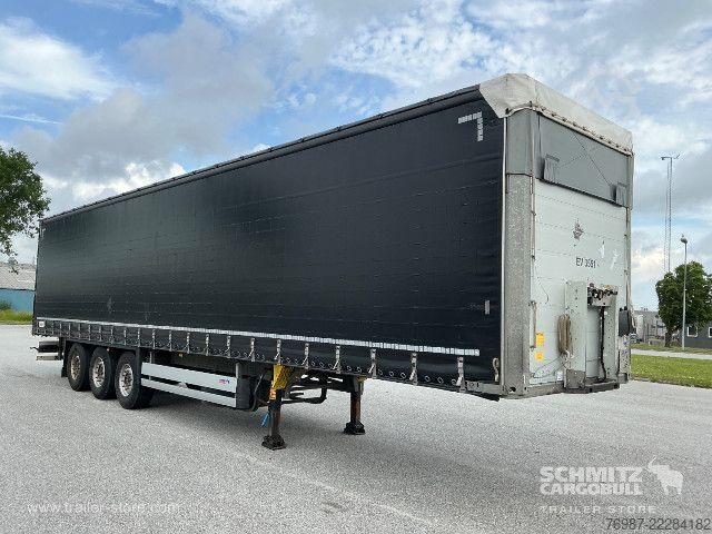 Auflieger mit Pritsche & Plane Schmitz Cargobull Curtainsider Standard