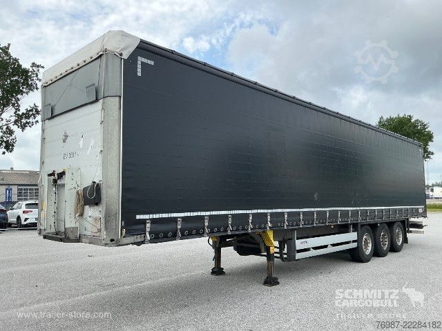 Auflieger mit Pritsche & Plane Schmitz Cargobull Curtainsider Standard