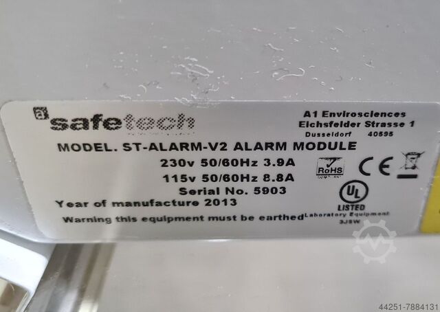 Safety weighing cabin Safetech ST-Alarm-V2