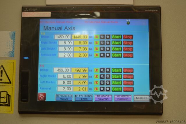 Glasschleifmaschine Schiatti BFP 12