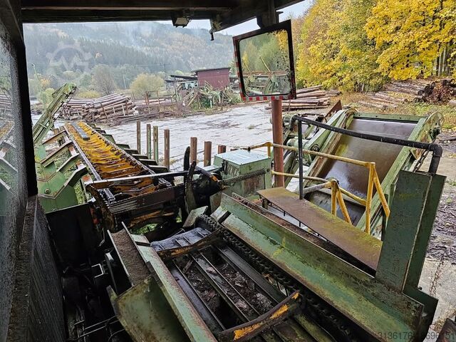 Log sorting line HOLTEC CAMBIO BRUKS