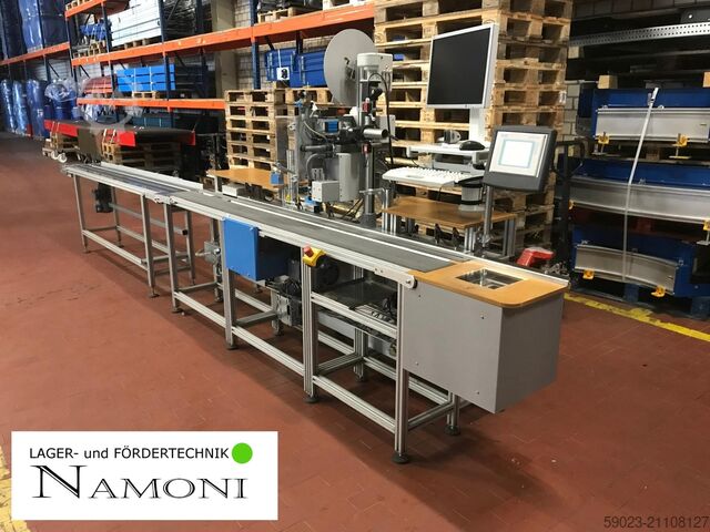 Etikettierautomat/Auszeichnungsanlage SRD Stano-/Alone-Line Valentin SPE 106/12