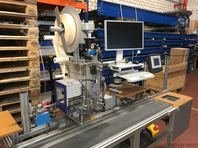 Etikettierautomat/Auszeichnungsanlage SRD Stano-/Alone-Line Valentin SPE 106/12