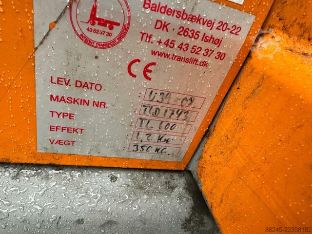 VS-22484 Electric tow tractor transporter Translift TLD600 TRANSLIFT TLD600