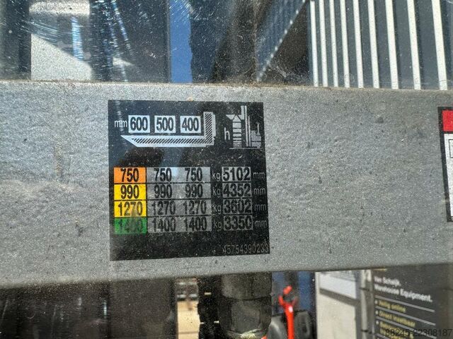 VS-22803 Electric stacker Still 5,016 mm STILL EXVSF14