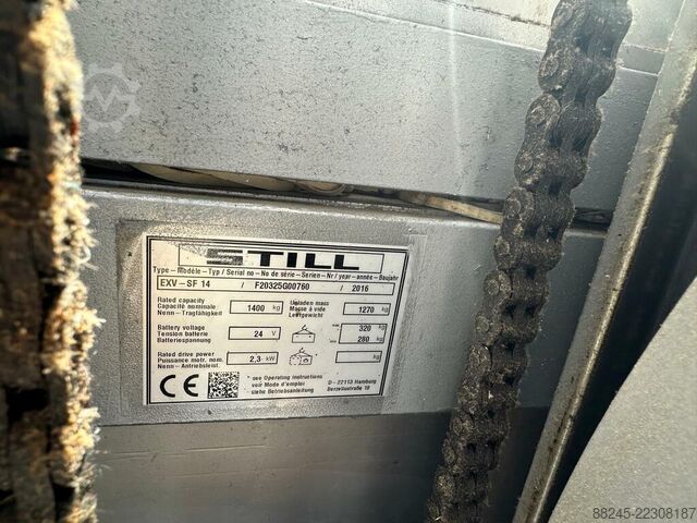 VS-22803 Electric stacker Still 5,016 mm STILL EXVSF14