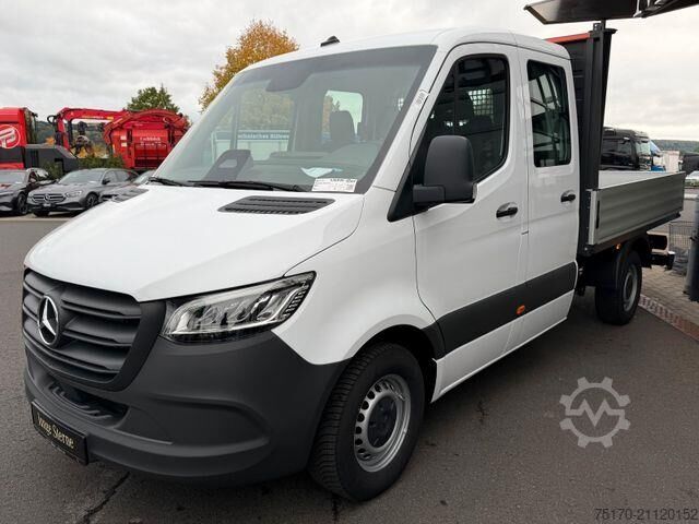 Pritschenwagen Doppelkabine Mercedes-Benz Sprinter 319 CDI 3665 DoKa AHK Klima LED