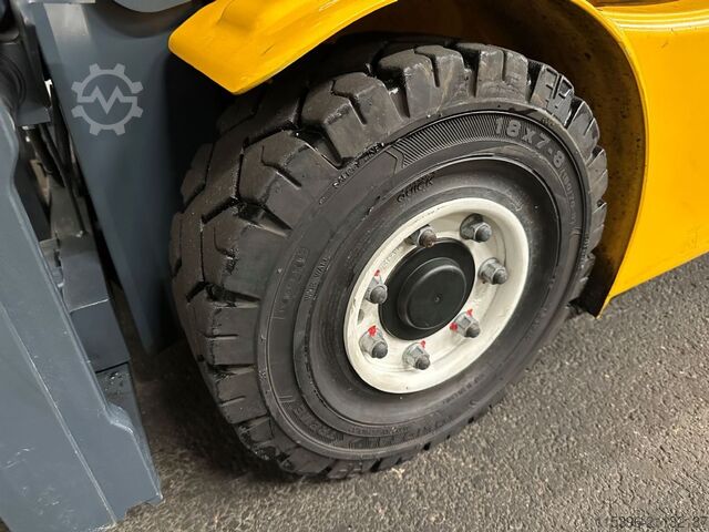 Elektro 3 Rad-Stapler Jungheinrich EFG 216k - TRIPLEX 6,5 m - 999 Stunden !!!