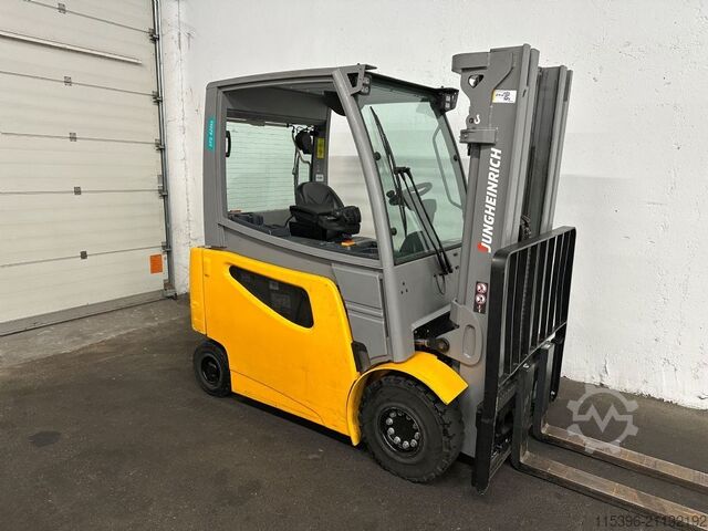 Elektro 4 Rad-Stapler Jungheinrich EFG 425ks - TRIPLEX 4,4 m - CONTAINERVERSION !!!