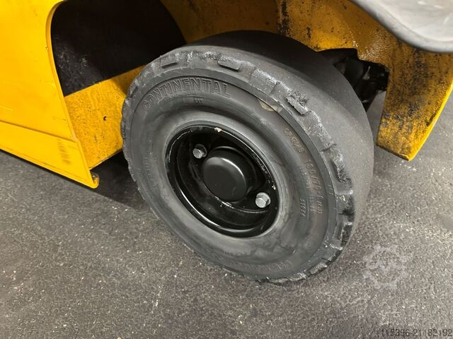 Elektro 4 Rad-Stapler Jungheinrich EFG 425ks - TRIPLEX 4,4 m - CONTAINERVERSION !!!