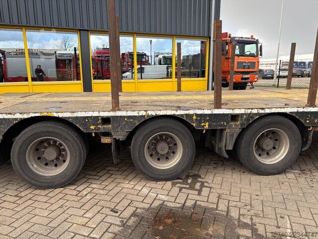Semi low loader Broshuis PALFINGER 17502 5x + EXTENTABLE 3M + 3x AXLE ST...