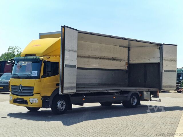 Suitcase Mercedes-Benz Atego 1223 4x2 Box with sidedoors - Loadlift - ...