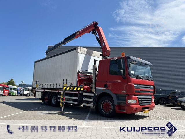 Curtain sided DAF CF 85 360 Euro 5 / 233 dkm / Curtainside Box / ...