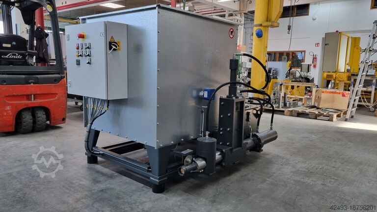 Brikettierpresse, Brikettpresse mütek Systemtechnik MGP 60