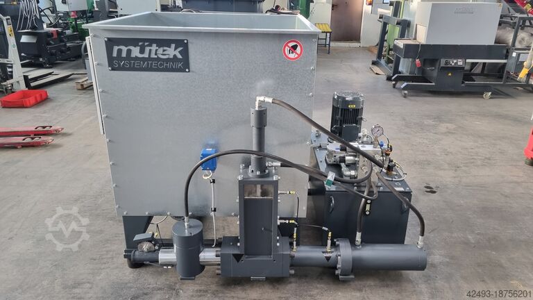 Brikettierpresse, Brikettpresse mütek Systemtechnik MGP 60