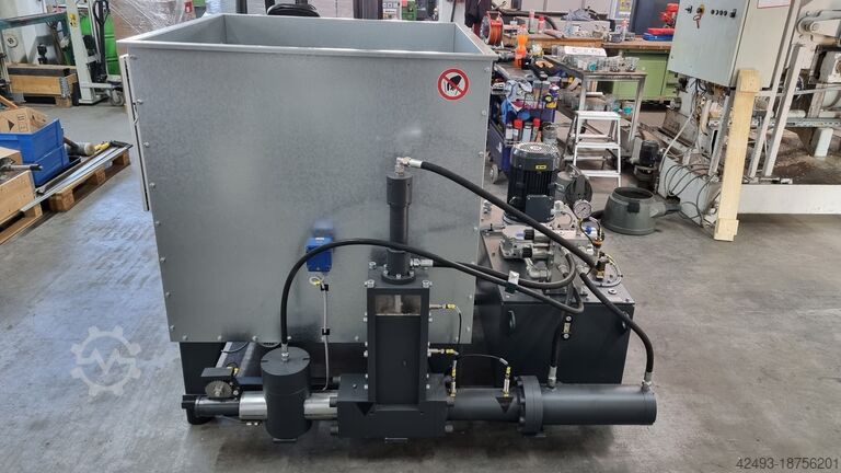 Brikettierpresse, Brikettpresse mütek Systemtechnik MGP 60