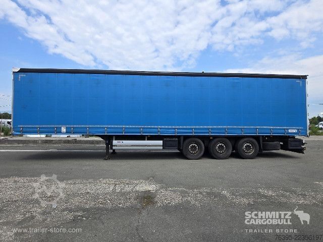 Auflieger mit Pritsche & Plane Schmitz Cargobull Semitrailer Curtainsider Standard
