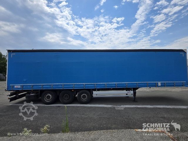 Auflieger mit Pritsche & Plane Schmitz Cargobull Semitrailer Curtainsider Standard