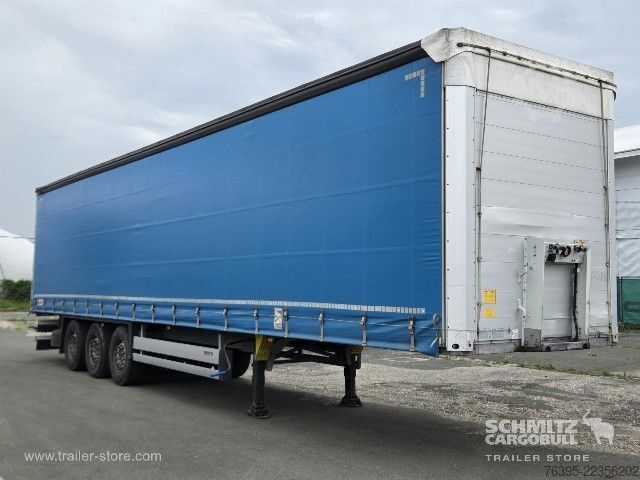 Auflieger mit Pritsche & Plane Schmitz Cargobull Semitrailer Curtainsider Standard