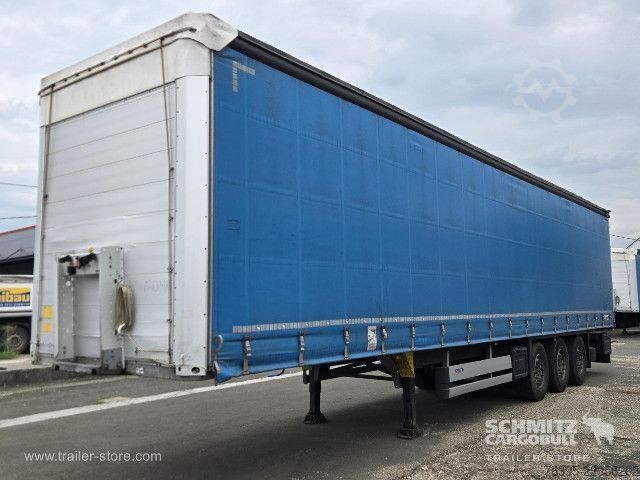 Auflieger mit Pritsche & Plane Schmitz Cargobull Semitrailer Curtainsider Standard