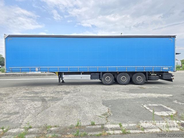 Auflieger mit Pritsche & Plane Schmitz Cargobull Semitrailer Curtainsider Standard