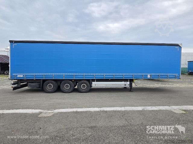 Auflieger mit Pritsche & Plane Schmitz Cargobull Semitrailer Curtainsider Standard