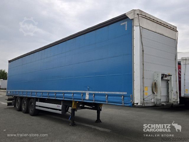 Auflieger mit Pritsche & Plane Schmitz Cargobull Semitrailer Curtainsider Standard