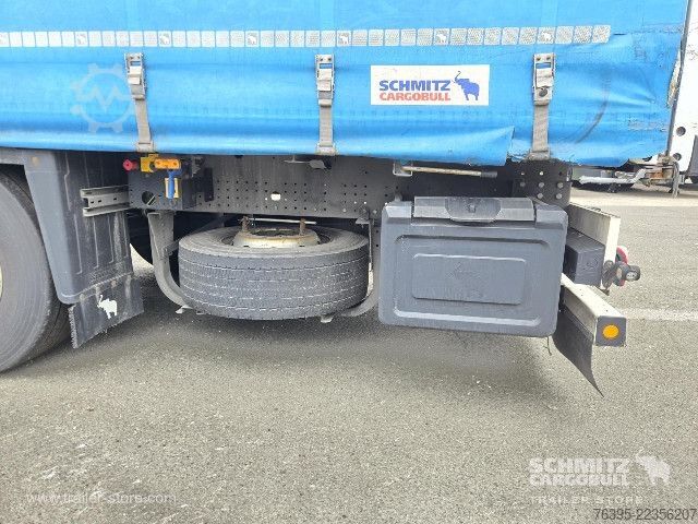 Auflieger mit Pritsche & Plane Schmitz Cargobull Semitrailer Curtainsider Standard
