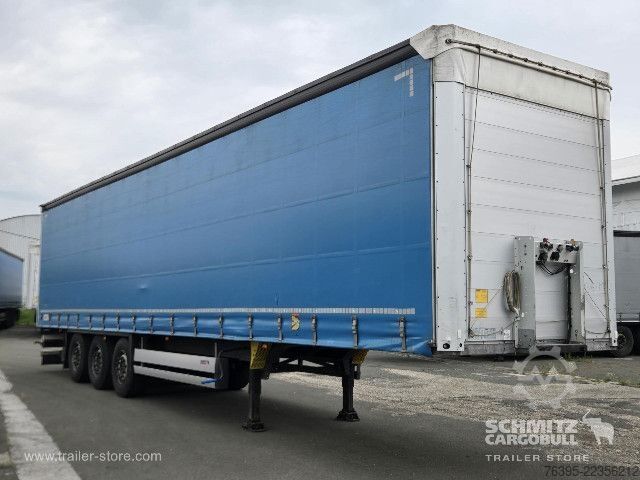 Auflieger mit Pritsche & Plane Schmitz Cargobull Semitrailer Curtainsider Standard