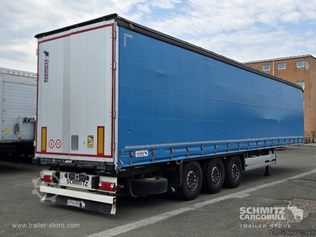 Auflieger mit Pritsche & Plane Schmitz Cargobull Semitrailer Curtainsider Standard