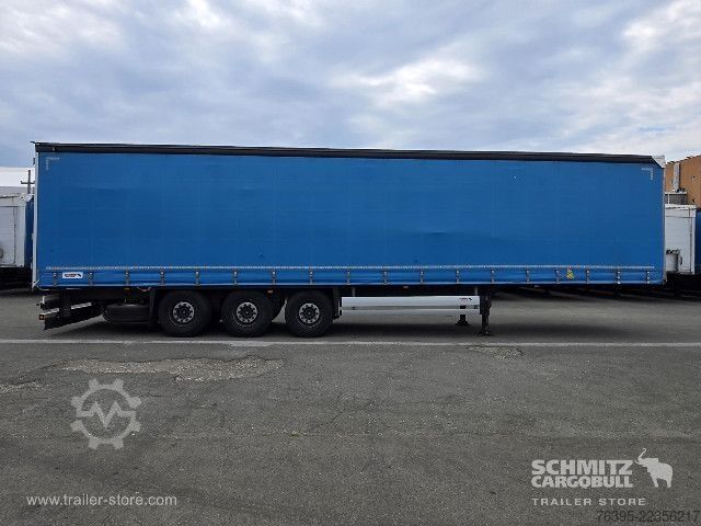 Auflieger mit Pritsche & Plane Schmitz Cargobull Semitrailer Curtainsider Standard